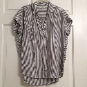 Madewell Central shirt in Gabriel Stripe XS